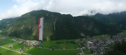 Archiv Foto Webcam Mayrhofen im Zillertal: Blick vom Gasthof Zimmereben 15:00