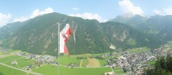 Archiv Foto Webcam Mayrhofen im Zillertal: Blick vom Gasthof Zimmereben 15:00