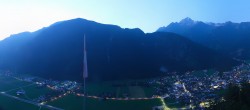 Archiv Foto Webcam Mayrhofen im Zillertal: Blick vom Gasthof Zimmereben 03:00