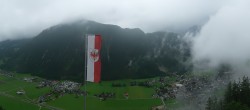 Archiv Foto Webcam Mayrhofen im Zillertal: Blick vom Gasthof Zimmereben 07:00