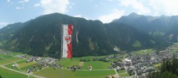 Archiv Foto Webcam Mayrhofen im Zillertal: Blick vom Gasthof Zimmereben 11:00