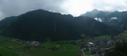 Archiv Foto Webcam Mayrhofen im Zillertal: Blick vom Gasthof Zimmereben 15:00