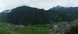 Archiv Foto Webcam Mayrhofen im Zillertal: Blick vom Gasthof Zimmereben 07:00