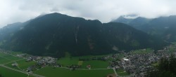 Archiv Foto Webcam Mayrhofen im Zillertal: Blick vom Gasthof Zimmereben 07:00