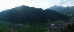 Archiv Foto Webcam Mayrhofen im Zillertal: Blick vom Gasthof Zimmereben 06:00
