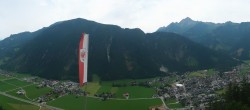Archiv Foto Webcam Mayrhofen im Zillertal: Blick vom Gasthof Zimmereben 09:00