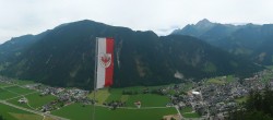 Archiv Foto Webcam Mayrhofen im Zillertal: Blick vom Gasthof Zimmereben 11:00