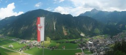 Archiv Foto Webcam Mayrhofen im Zillertal: Blick vom Gasthof Zimmereben 13:00