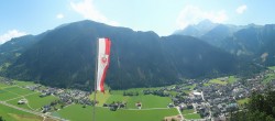 Archiv Foto Webcam Mayrhofen im Zillertal: Blick vom Gasthof Zimmereben 09:00