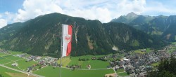 Archiv Foto Webcam Mayrhofen im Zillertal: Blick vom Gasthof Zimmereben 13:00