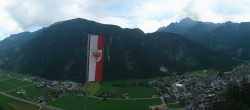 Archiv Foto Webcam Mayrhofen im Zillertal: Blick vom Gasthof Zimmereben 17:00