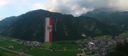 Archiv Foto Webcam Mayrhofen im Zillertal: Blick vom Gasthof Zimmereben 19:00