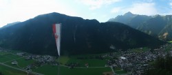 Archiv Foto Webcam Mayrhofen im Zillertal: Blick vom Gasthof Zimmereben 06:00