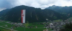 Archiv Foto Webcam Mayrhofen im Zillertal: Blick vom Gasthof Zimmereben 05:00