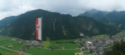 Archiv Foto Webcam Mayrhofen im Zillertal: Blick vom Gasthof Zimmereben 09:00