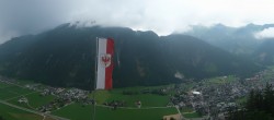Archiv Foto Webcam Mayrhofen im Zillertal: Blick vom Gasthof Zimmereben 17:00