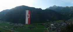 Archiv Foto Webcam Mayrhofen im Zillertal: Blick vom Gasthof Zimmereben 05:00