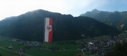 Archiv Foto Webcam Mayrhofen im Zillertal: Blick vom Gasthof Zimmereben 06:00
