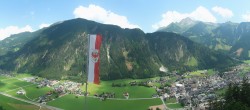 Archiv Foto Webcam Mayrhofen im Zillertal: Blick vom Gasthof Zimmereben 13:00