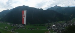 Archiv Foto Webcam Mayrhofen im Zillertal: Blick vom Gasthof Zimmereben 07:00