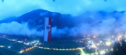 Archiv Foto Webcam Mayrhofen im Zillertal: Blick vom Gasthof Zimmereben 03:00