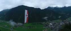Archiv Foto Webcam Mayrhofen im Zillertal: Blick vom Gasthof Zimmereben 05:00