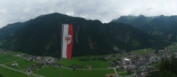 Archiv Foto Webcam Mayrhofen im Zillertal: Blick vom Gasthof Zimmereben 04:00