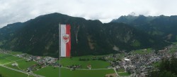 Archiv Foto Webcam Mayrhofen im Zillertal: Blick vom Gasthof Zimmereben 08:00