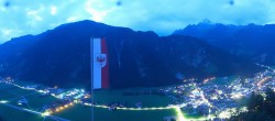 Archiv Foto Webcam Mayrhofen im Zillertal: Blick vom Gasthof Zimmereben 03:00