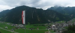 Archiv Foto Webcam Mayrhofen im Zillertal: Blick vom Gasthof Zimmereben 07:00