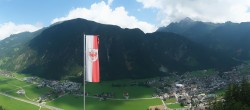 Archiv Foto Webcam Mayrhofen im Zillertal: Blick vom Gasthof Zimmereben 13:00