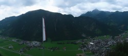 Archiv Foto Webcam Mayrhofen im Zillertal: Blick vom Gasthof Zimmereben 05:00