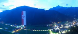 Archiv Foto Webcam Mayrhofen im Zillertal: Blick vom Gasthof Zimmereben 03:00