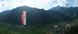 Archiv Foto Webcam Mayrhofen im Zillertal: Blick vom Gasthof Zimmereben 07:00