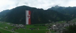 Archiv Foto Webcam Mayrhofen im Zillertal: Blick vom Gasthof Zimmereben 11:00