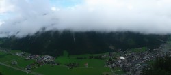 Archiv Foto Webcam Mayrhofen im Zillertal: Blick vom Gasthof Zimmereben 17:00
