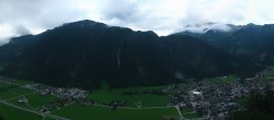 Archiv Foto Webcam Mayrhofen im Zillertal: Blick vom Gasthof Zimmereben 17:00