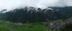 Archiv Foto Webcam Mayrhofen im Zillertal: Blick vom Gasthof Zimmereben 13:00