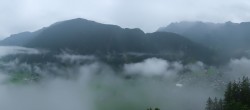 Archiv Foto Webcam Mayrhofen im Zillertal: Blick vom Gasthof Zimmereben 05:00