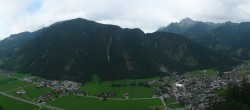 Archiv Foto Webcam Mayrhofen im Zillertal: Blick vom Gasthof Zimmereben 17:00