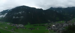 Archiv Foto Webcam Mayrhofen im Zillertal: Blick vom Gasthof Zimmereben 07:00