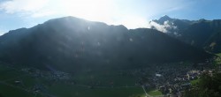 Archiv Foto Webcam Mayrhofen im Zillertal: Blick vom Gasthof Zimmereben 07:00