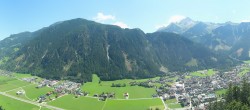 Archiv Foto Webcam Mayrhofen im Zillertal: Blick vom Gasthof Zimmereben 11:00
