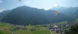 Archiv Foto Webcam Mayrhofen im Zillertal: Blick vom Gasthof Zimmereben 09:00