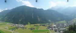 Archiv Foto Webcam Mayrhofen im Zillertal: Blick vom Gasthof Zimmereben 11:00
