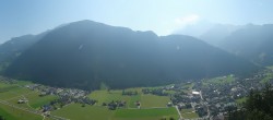 Archiv Foto Webcam Mayrhofen im Zillertal: Blick vom Gasthof Zimmereben 09:00