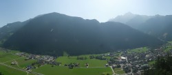Archiv Foto Webcam Mayrhofen im Zillertal: Blick vom Gasthof Zimmereben 09:00
