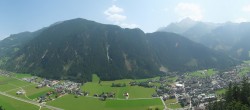 Archiv Foto Webcam Mayrhofen im Zillertal: Blick vom Gasthof Zimmereben 11:00