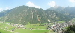 Archiv Foto Webcam Mayrhofen im Zillertal: Blick vom Gasthof Zimmereben 15:00