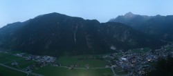 Archiv Foto Webcam Mayrhofen im Zillertal: Blick vom Gasthof Zimmereben 19:00